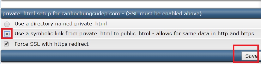 Domain setup trên hosting