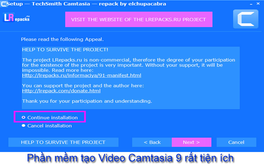 Tải và cài đặt phần mềm tạo Video Camtasia 9 Full Crack mới nhất