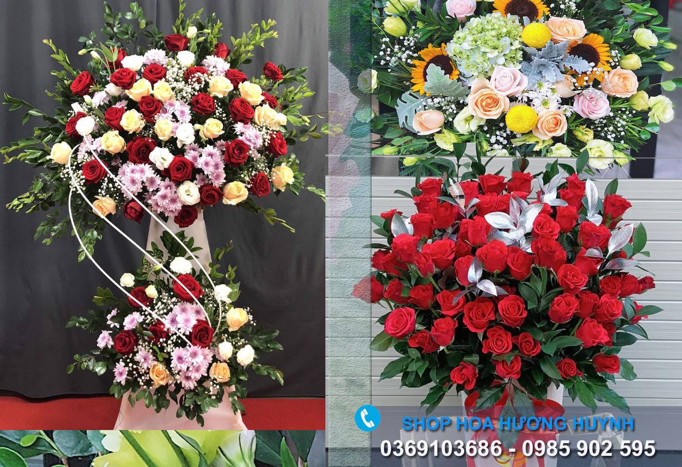 Cách chọn Lẵng hoa tặng ngày phụ nữ việt nam 20/10 tại xã Thọ Lập